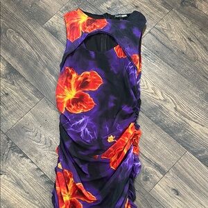 NWT Fashion Nova Meet Me At The Tiki Bar Maxi Dress - Size Large